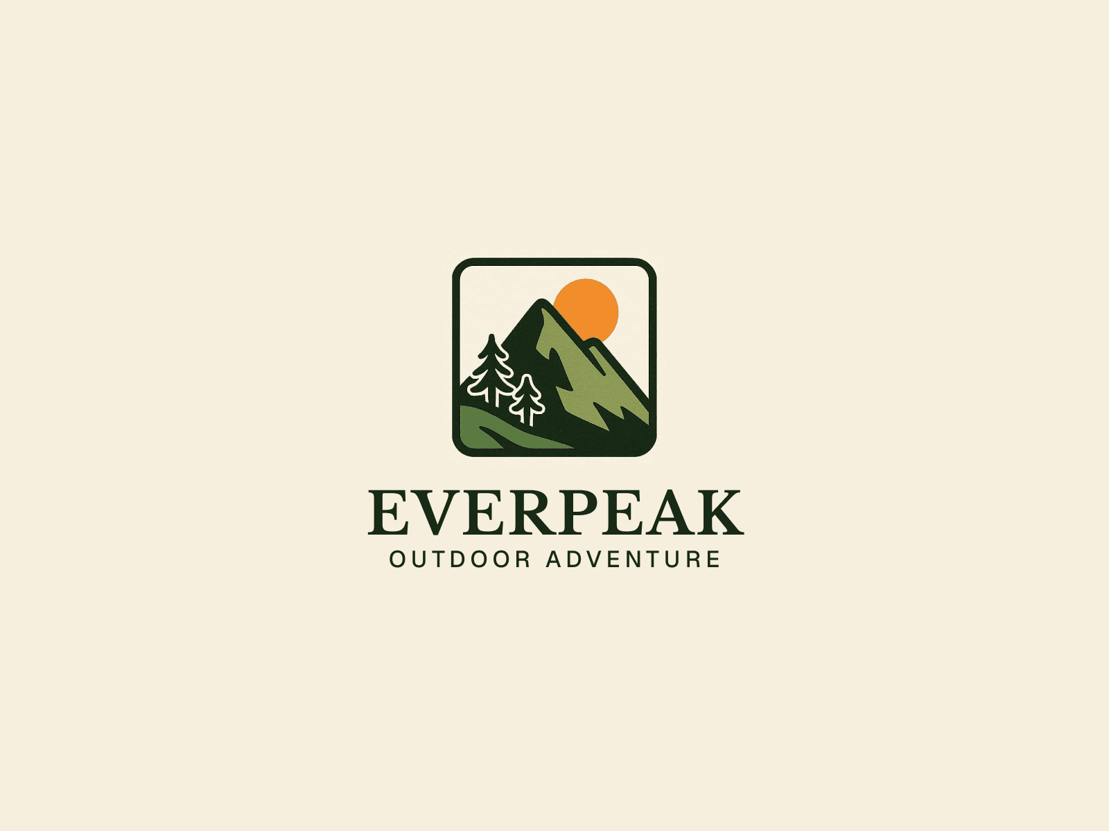 Typography logo design