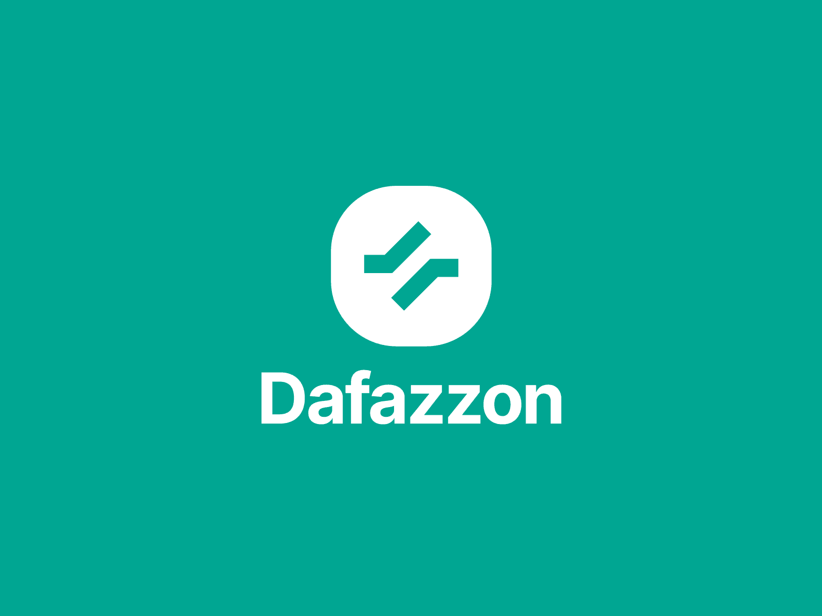 Dafazzon logo design portfolio example
