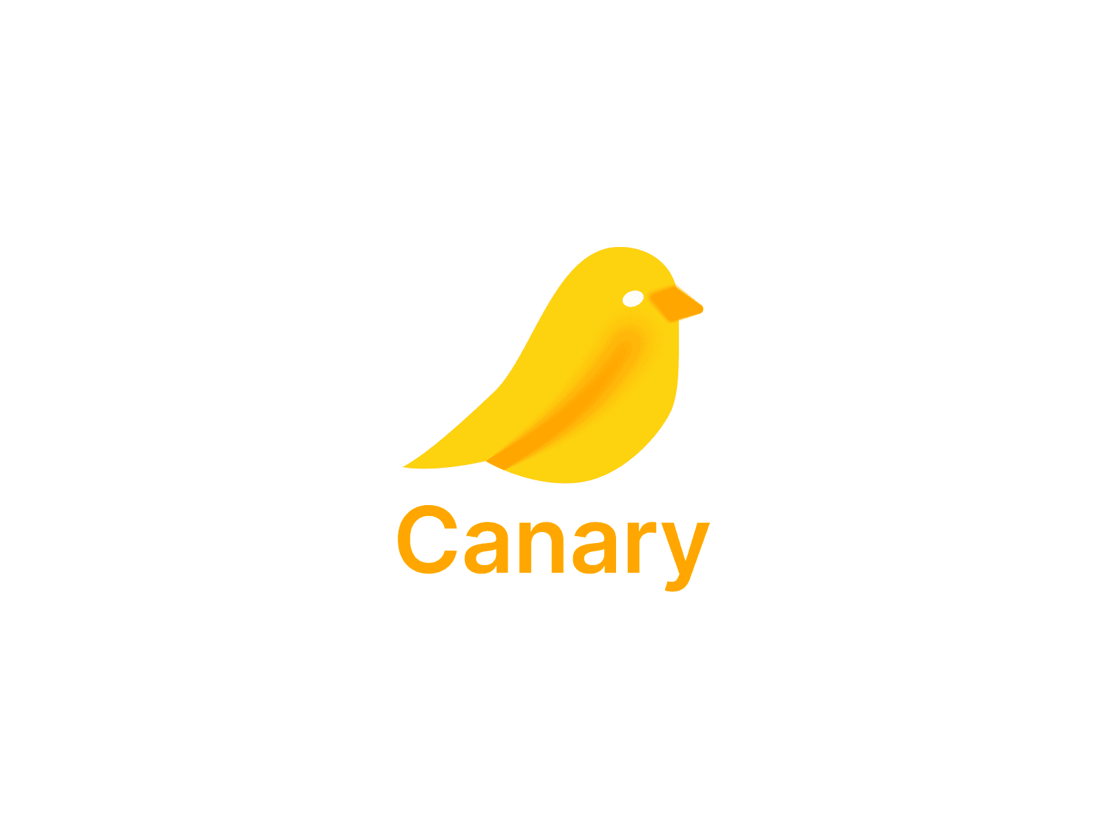 Canary logo design portfolio example