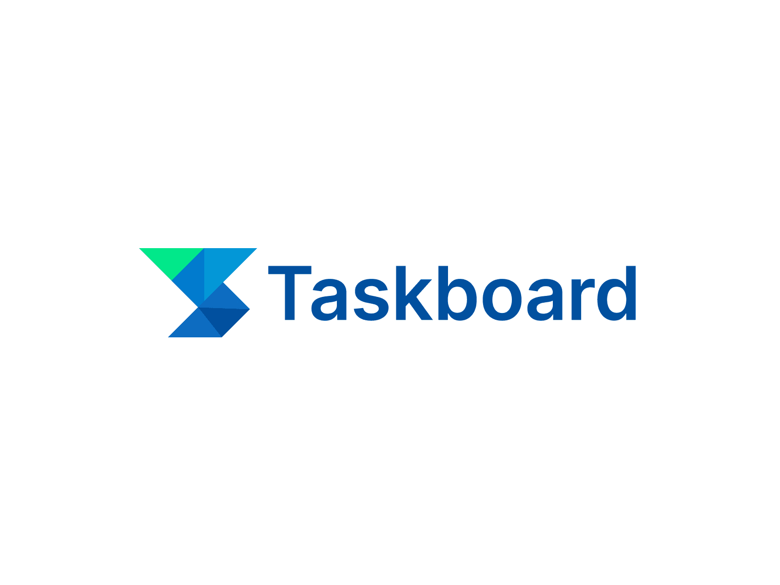 Taskboard logo design portfolio example